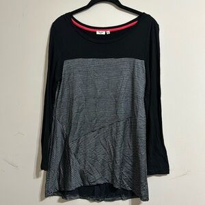 Jersey knit top